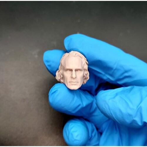 Blank Hot 1/12 Scale The Joker Joaquin Phoenix Head Sculpt Unpainted Fit 6" ML Figure