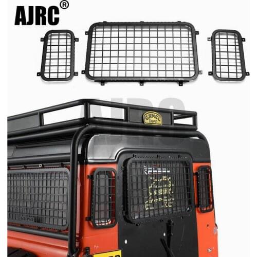 Metal Window Mesh Protective Net for 1/10 RC Crawler Car Traxxas TRX4 TRX-4 Defender Upgrade Accessories