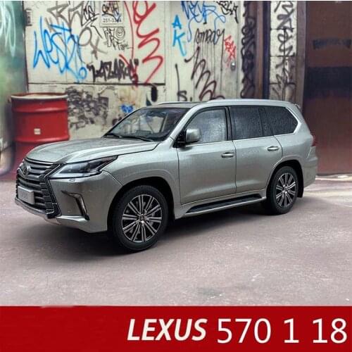 Kysho 1:18 Diecast Model for Lexus LX570 2019 SUV Alloy Toy Car Miniature Collection Gifts Hot Selling LX 570