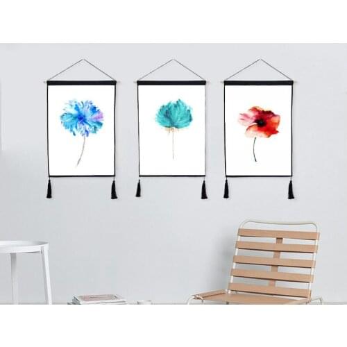 Mylb Flower Painting Wall Art Canvas Nordic Prints Decorative Picture Modern Home Bedroom Decoration