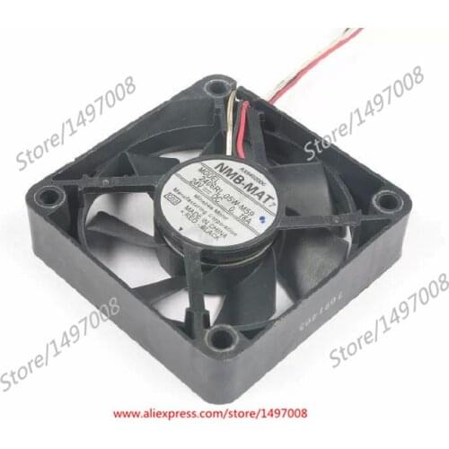 NMB-MAT 2406RL-05W-M59 DC 24V 0.18A 60x60x15mm Server Cooling Fan