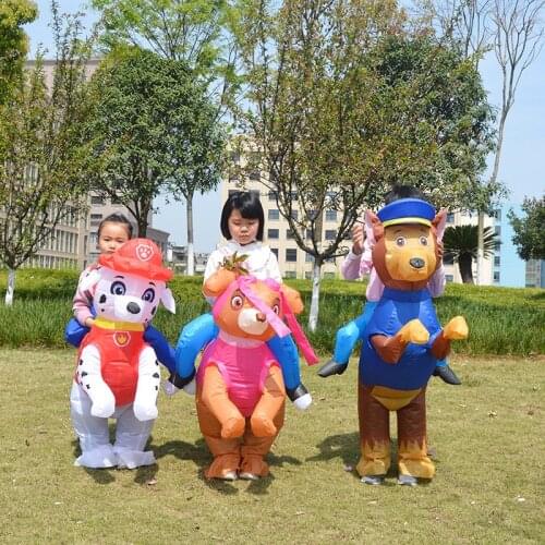 Paw Patrol Toys Clothes Childrens Day Funny Toddler Toys Cute Childrens Riding Inflatable Pat Patrol Party Special Clothes