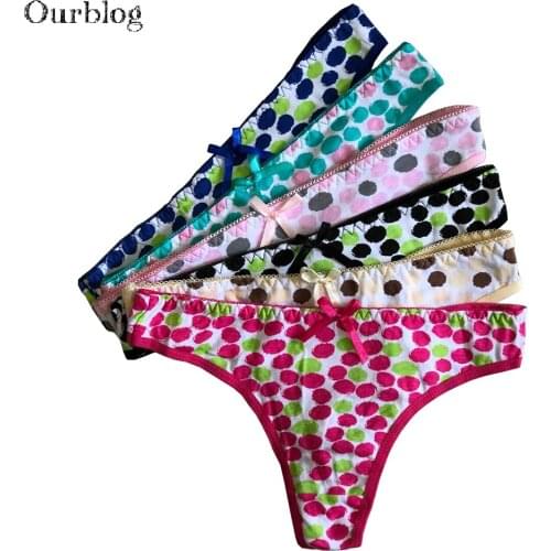 OURBLOG 5pcs/lot Women G-String High Quality Panties Sexy G String Women Underwear Lace Thongs Tangas Sexy Transparent Thong