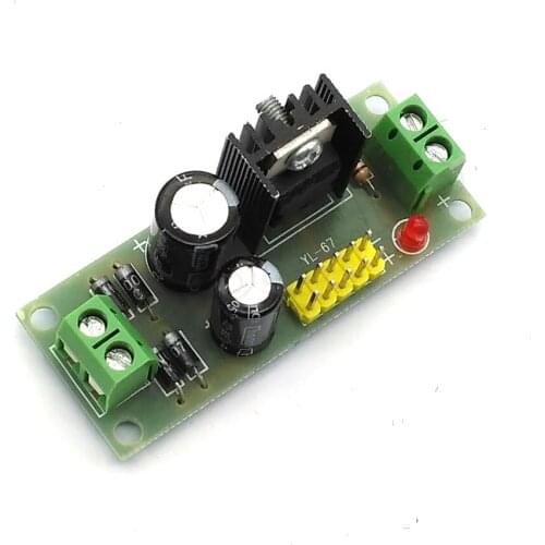 L7805 LM7805 Step Down Converter 7.5V-35V to 5V Regulator Power Supply Module