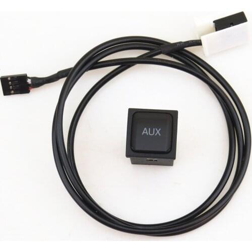 READXT Car AUX Switch Interface Adapter+Cable Harness For RCD510 RCD310 RNS315 Golf 6 MK6 Scirocco 5KD 035 724 A