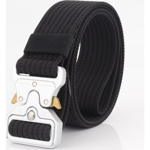 Male Tactical military Canvas Belt wide 3.8cm Outdoor Tactical Belt mens Military Nylon Belts 3.8CM Army ceinture homme 67