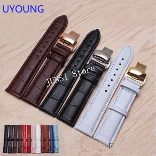 12mm 14mm 16mm 18mm 19mm20mm 22mm Hot Sale Genuine Leather Watchband For Tissot Watch Men Ladies accessories For Casio