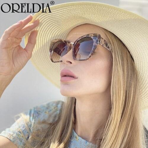 Cat Eye Sunglasses Women Leopard 2021 Trending Luxury Brand Designer Eyewear Shades Sun Glasses For Women Lentes De Sol Mujer