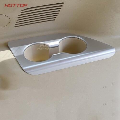 Rear Row Armrest Water Cup Holder Trim FOR Toyota Highlander 2015 2016 2017 2018 Car Styling