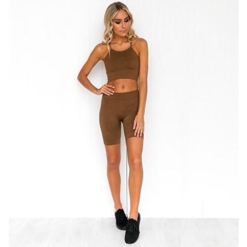 2021 High Quality 2 Piece Seamless Yoga Bra Set Fitness Shorts And Sports Gym Suits For Ladies