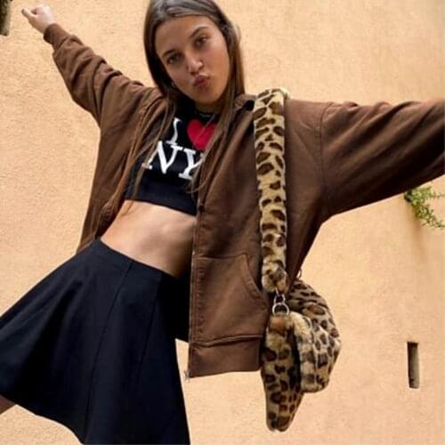 2020 Autumn Oversized zipper Hoodies Women Korean style Trendy Solid color Sweatshirt Loose Harajuku Top Long Sleeve clothes