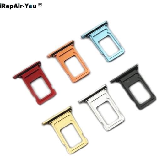 1PC New Single SIM Card Connector Socket Tray Holder For iPhone X XS Max XR Sim Card Holder Slot Tray Replacement Part+Eject Pin