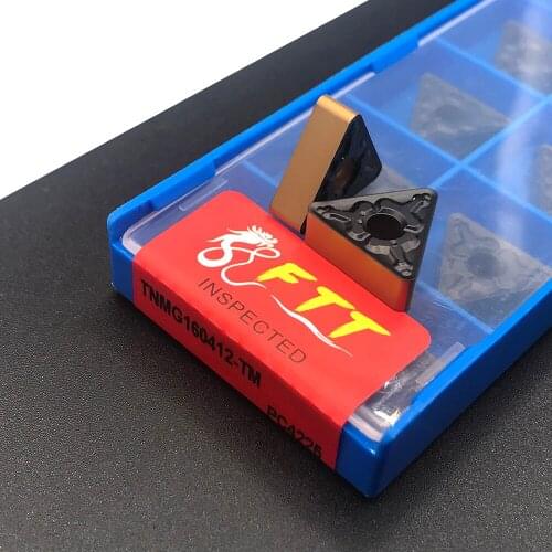 10pcs TNMG160412 TM PC4225 Cutting Lathe CNC tools Lathe cutter External Turning Tool Carbide Insert High Quality Turning Tools