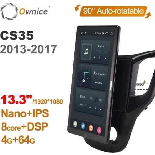 1920*1080 Android 10.0 Ownice 13.3 Inch Rotation Autoradio 1 Din for Changan CS35 2013- 2017 Car Radio Auto GPS Multimedia DSP