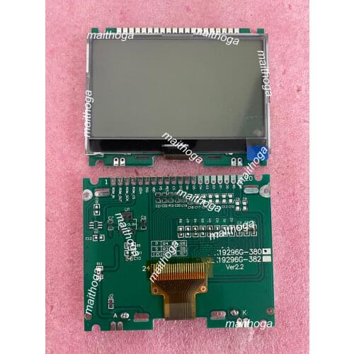 20PIN SPI COG 19296 Graphic LCD Screen Module ST75256 Controller White/Blue Backlight I2C/Parallel Interface 3.3V 5V