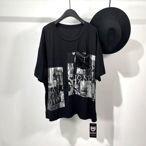 21ss Owen seak Men T Shirt 100% Cotton Gothic Mens Clothing Hip Hop Tops Tees Summer Women Solid Sweetwear T Shirt