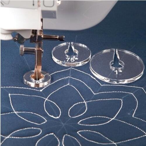 Patchwork Ruler Sewing Presser Foot 1/4" Quilting Quilting Ruler Template for All Domestic Singer,Brother patchwork ruler