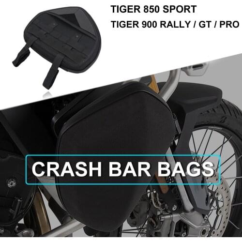 Motorcycle Crash Bar Bags Frame Storage Package FOR TRIUMPH TIGER 850 SPORT 2021 TIGER 900 RALLY/GT/PRO 2020 2021