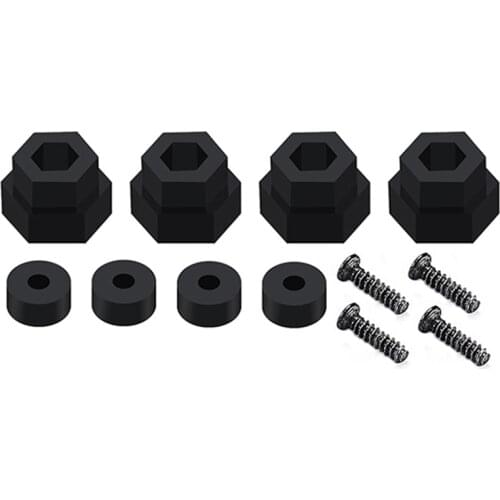 Metal Adapter Nut Set DIY Upgrade Accessories for WPL D12 RC Model Car