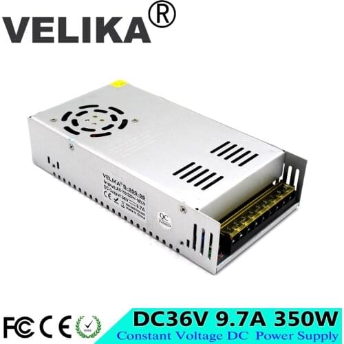 Small Volume Single Output 350W 9.7A DC36V Power Supply Switch Transformer 110V 220V AC TO DC 36V SMPS for LED Light CNC Stepper