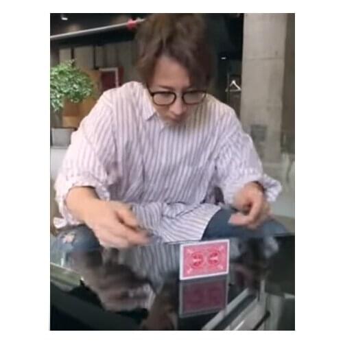 Incredible Balance by Lu Chen Card Magic Tricks Illusions Close up Magic Props Gimmick Street Magic Easy To Do Mentalism