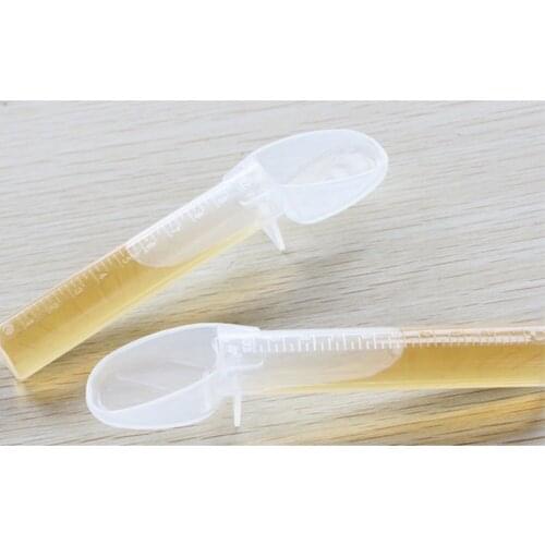 New Safety Baby Liquid Feeding Spoon Kids Medication Device Utensil Given Medicines Infants Syringe Device