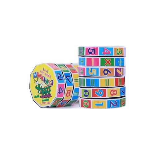 New Educational Puzzle Game Toys Children Intelligent Digital Cube Math For Children Kids Mathematics Numbers Magic Cube Toy D50