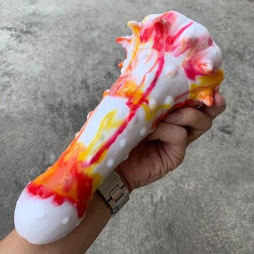 Colorful Dildos Erotic Toys Gay Sex Toys for Men Woman Soft Huge Anal Beads Dilatador Anal Plug Big Butt Plug Prostata Massager