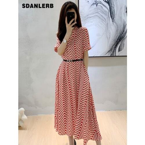 SDANLERB Summer Dresses With Sleeves