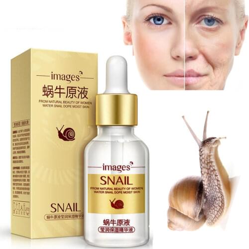 Snail Extract Serum Face Essence Anti Wrinkle Hyaluronic Acid Anti Aging Collagen Whitening Moisturizing Face Care Freeshipping