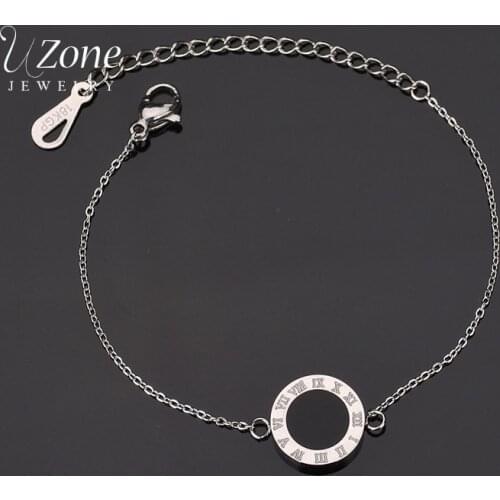 UZone New Famous Brand Extension Shell Stainless Steel Bracelets For Women Christams Gift Bijoux