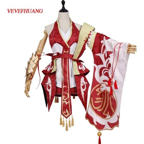 VEVEFHUANG Kосплей Demon Fox Spirit Matchmaker Cosplay Tu Shan Honghong Chinese Costume Anklet Ear Halloween Xmas Party Christma