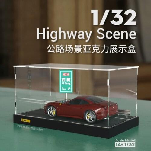 High Transparent Acrylic Display Box, Hand-made Dust Cover, Dustproof Display Box, Alloy Model Car Golf Doll Collection