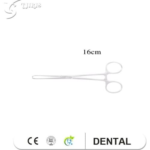 10PCS Dental lab tools Tissue Forceps For Dental Lab 14cm/16cm for your choice
