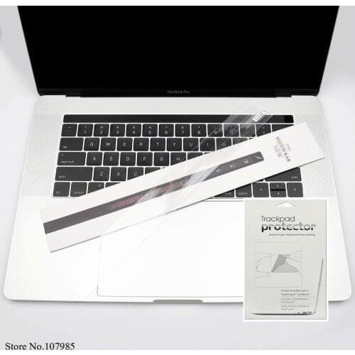2in1 Touchbar and TouchPad Protective Film Sticker For New Macbook Pro 13.3 15 16 inch Touch Bar 2019 A2141 A1990 A1707 A1706