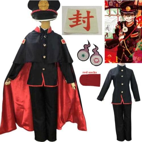 Anime Toilet-bound Jibaku Shounen Hanako-kun Hanako kun Cosplay Costume custom-made