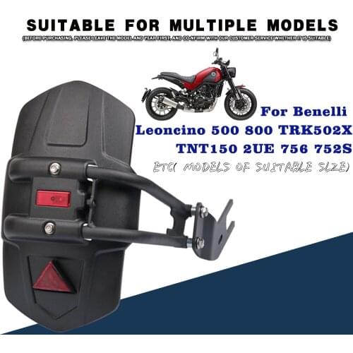 For Benelli Leoncino 500 800 TRK 502X TNT 150 2UBE 756 752S Motorcycle Rear Fender Rear Wheel Cover Splash Guard Mudguard