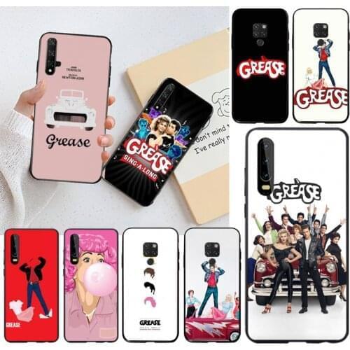 CUTEWANAN Grease Tell Me About it Stud Phone Case for Huawei P40 P30 P20 lite Pro Mate 30 20 Pro P Smart 2019 prime