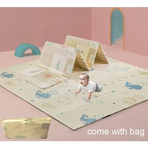 Baby Rug Foldable Playmat Childrens Carpet Educational Games Mats Toddler Thick Climbing Pad Baby Room Decoration Blanket