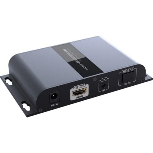 High Quality HDBitT HDMI Extender 20Km over SC Fiber Optical support 1080P HDCP up to 20Km Transmitter and Receiver