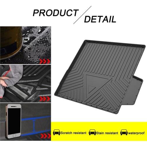 TPE Trunk Mat For Land Rover Range Rover Evoque 2020/Velar 2018-2020/Rover 2013-2020 Custom Rubber 3D Cargo Liner Accessories