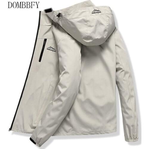 Spring Autumn Mens Hiking Jackets Men Outdoor Sports Fishing Climbing Trekking Windbreaker Jacket Waterproof Rain Coat Outwear
