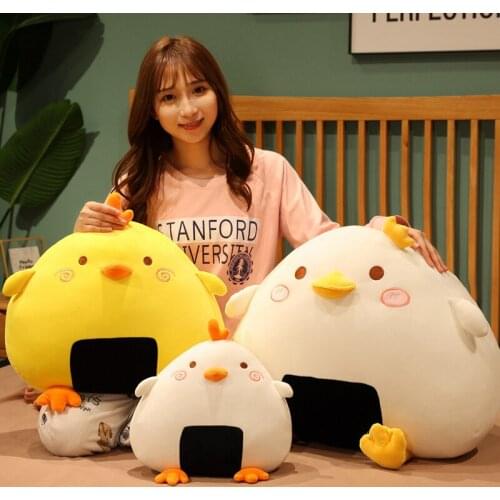 New Japanese Sushi Rice Pillow Cushion Creative Stuffed Plush Toy For Kid Girl Balls Doll Food Chickens Dumpling Doll Cute Gift