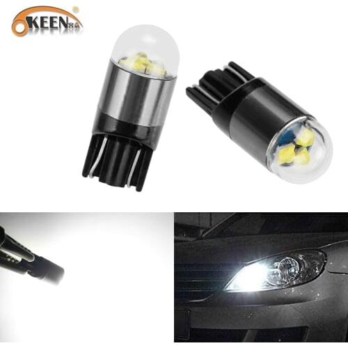 OKEEN T10 W5W 194 T15 W16W 921 LED Light Bulbs White 6000K 3030 Chip For Cars Trucks Interior Dome Map Door License Plate Light