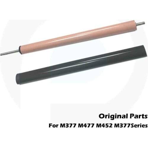 Original New For HP M377 M477 M452 M377dw Fuser Film +High Copy Lower Pressure Roller M452dn M452dw M477fdn M477fdw M477fnw