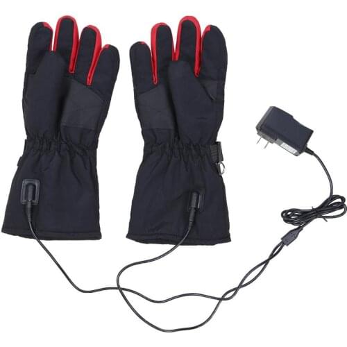 USB Electric Heated Gloves Winter Thermal Gloves With 2600mah Battery 3-Gear Temperature Hand Warmer For Hiking Cycling Skiing
