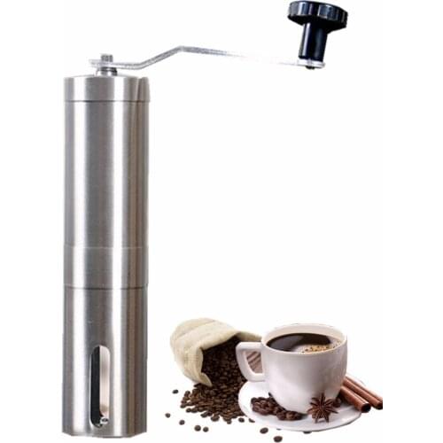 Manual Coffee Grinder Hand Steel Ceramics Core Coffee Grinding Hand Mill Cafe Burr Mill Grinder Ceramic Corn Coffee Machine