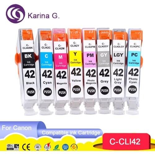 Compatible ink cartridge for Canon CLI-42 CLI42 CLI 42 cli-42 cli42 for CANON PIXMA Pro-100