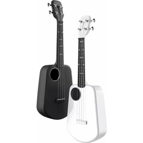 Original Populele 2 LED App Control USB Smart Ukulele 4 Strings 23 Inch Ukulele Concert ABS Fingerboard Acoustic Electric Guitar