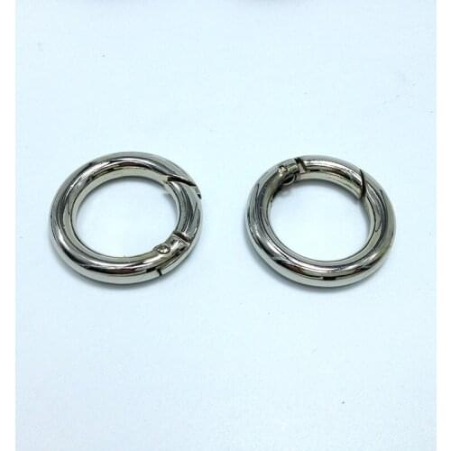 Spring Gate O Ring , 3/4" Silver Spring Ring